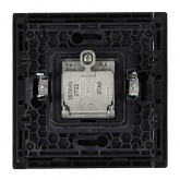 Розетка двойная TV+SAT ИЭК FORTE&PIANO FP138 черный