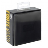 Розетка компьютерная 2-ая RJ45 кат.5E ИЭК FORTE&PIANO FP133 черный