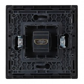 Розетка HDMI ИЭК FORTE&PIANO FP140 черный
