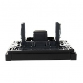 Розетка HDMI ИЭК FORTE&PIANO FP140 черный