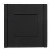 Заглушка с суппортом ИЭК FORTE&PIANO FP141 черный