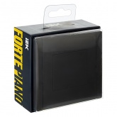 Заглушка с суппортом ИЭК FORTE&PIANO FP341 серый