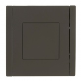 Заглушка с суппортом ИЭК FORTE&PIANO FP341 серый