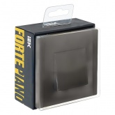 Вывод кабеля ИЭК FORTE&PIANO FP342 серый