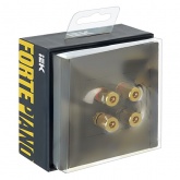 Аудиорозетка ИЭК FORTE&PIANO FP339 4 подключения серый