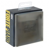 Розетка двойная RJ11+RJ45 кат.5E ИЭК FORTE&PIANO FP335 серый