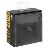 Розетка TV оконечная ИЭК FORTE&PIANO FP328 серый