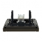 Розетка TV оконечная ИЭК FORTE&PIANO FP328 серый