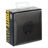 Розетка с заземлением ИЭК FORTE&PIANO FP316 16А серый