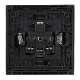 Розетка с заземлением ИЭК FORTE&PIANO FP316 16А серый