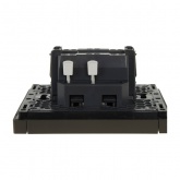 Переключатель одноклавишный перекрестный ИЭК FORTE&PIANO FP312 10А серый