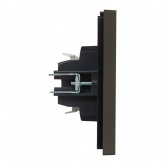 Переключатель одноклавишный перекрестный ИЭК FORTE&PIANO FP312 10А серый