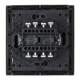 Переключатель двухклавишный с индикацией ИЭК FORTE&PIANO FP308 10А серый