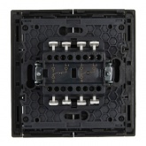 Переключатель двухклавишный ИЭК FORTE&PIANO FP307 10А серый