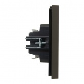 Переключатель одноклавишный ИЭК FORTE&PIANO FP303 10А серый