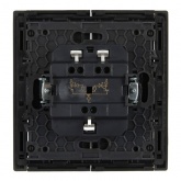 Выключатель двухклавишный с индикацией ИЭК FORTE&PIANO FP306 10А серый