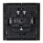 Выключатель двухклавишный ИЭК FORTE&PIANO FP305 10А серый