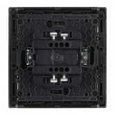 Выключатель одноклавишный ИЭК FORTE&PIANO FP501 10А сталь