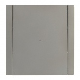 Выключатель одноклавишный с индикацией ИЭК FORTE&PIANO 10А FP502 сталь