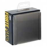 Выключатель одноклавишный с индикацией ИЭК FORTE&PIANO 10А FP502 сталь