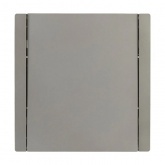 Переключатель одноклавишный ИЭК FORTE&PIANO FP503 10А сталь