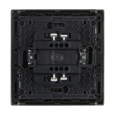 Переключатель одноклавишный ИЭК FORTE&PIANO FP503 10А сталь