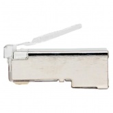 Коннектор EKF RJ-45 TERACOM PRO экранированный FTP 8P8C 30мкд Cat.5E универсальный (упаковка 20шт)