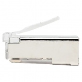 Коннектор EKF RJ-45 TERACOM экранированный FTP 8P8C Cat.5E универсальный (упаковка 20шт)