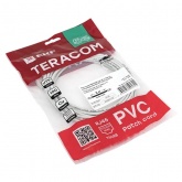 Патч-корд EKF TERACOM Cat.5E (1Гбит/с) неэкранированный UTP оболочка PVC серый (5м)