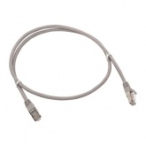 Патч-корд EKF TERACOM PRO Cat.5E экранированный FTP оболочка LSZH серый (1,5м)