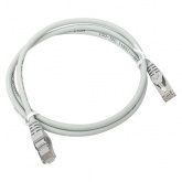 Патч-корд EKF TERACOM PRO Cat.5E экранированный FTP оболочка LSZH серый (1,0м)