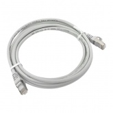 Патч-корд EKF TERACOM PRO Cat.5E экранированный FTP оболочка LSZH серый (3,0м)