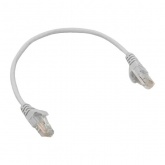 Патч-корд EKF TERACOM PRO Cat.5E неэкранированный UTP оболочка LSZH серый (0,2м)