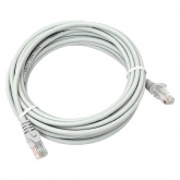 Патч-корд EKF TERACOM PRO Cat.5E неэкранированный UTP оболочка LSZH серый (5,0м)