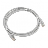 Патч-корд EKF TERACOM PRO Cat.5E неэкранированный UTP оболочка PVC серый (1,5м)