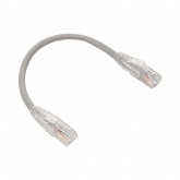 Патч-корд EKF TERACOM PRO Cat.5E неэкранированный UTP оболочка PVC серый (5,0м)