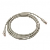 Патч-корд EKF TERACOM PRO Cat.5E неэкранированный UTP оболочка PVC серый (5,0м)