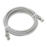 Патч-корд EKF TERACOM PRO Cat.6 экранированный FTP оболочка LSZH серый (3,0м)