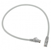 Патч-корд EKF TERACOM PRO Cat.6 неэкранированный UTP оболочка LSZH серый (0,5м)