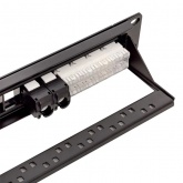 Патч-панель модульная EKF Teracom PRO 19'' 1U неэкранированная 24 порта с органайзером (пустая)