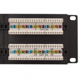 Патч-панель EKF Teracom PRO 19'' Cat.5E 2U неэкранированная UTP 48 портов RJ-45 Dual IDC