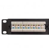 Патч-панель EKF Teracom PRO 19'' Cat.6 1U неэкранированная UTP 24 порта RJ-45 Dual IDC