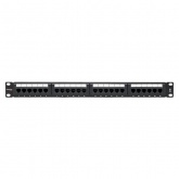 Патч-панель EKF Teracom PRO 19'' Cat.6 1U неэкранированная UTP 24 порта RJ-45 Dual IDC
