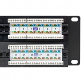 Патч-панель EKF Teracom PRO 19'' Cat.6 2U неэкранированная UTP 48 портов RJ-45 Dual IDC