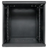 Шкаф настенный EKF 19 TERACOM PRO 12U 600х450 мм дверь стеклянная с замком-ручкой чёрный