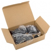 Шкаф настенный EKF 19 TERACOM PRO 12U 600х450 мм дверь стеклянная с замком-ручкой чёрный