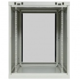 Шкаф настенный EKF 19 TERACOM PRO 12U 600х450 мм дверь стеклянная с замком-ручкой серый