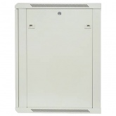 Шкаф настенный EKF 19 TERACOM PRO 12U 600х600 мм дверь стеклянная с замком-ручкой серый