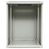 Шкаф настенный EKF 19 TERACOM PRO 15U 600х600 мм дверь стеклянная с замком-ручкой серый