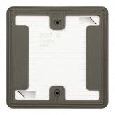 Переключатель двойной открытой установки ЭРА Эксперт 11-1506-01 10А IP55 белый